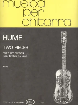 Zlevněný MUSICA PER CHITARRA - TWO PIECES FOR THREE GUITARS / dvě skladby pro tři kytary