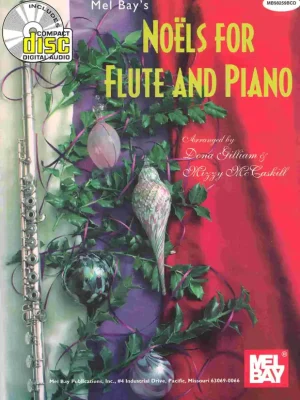 Nízká Cena NOELS FOR FLUTE AND PIANO + Audio Online / příčná flétna a klavír