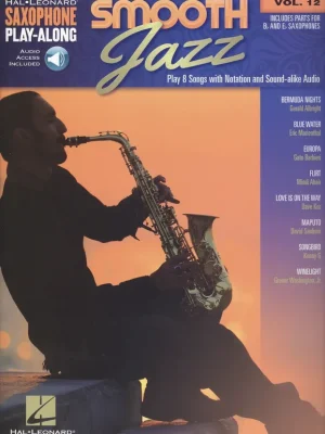 Značkový Saxophone Play Along 12 - Smooth Jazz + Audio Online / altový (tenorový) saxofon