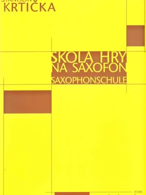 Škola hry na saxofon - Stanislav Krtička Vysoce Kvalitní