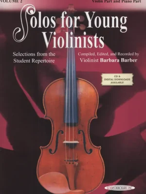 SOLOS FOR YOUNG VIOLINISTS 2 / housle a klavír Originální