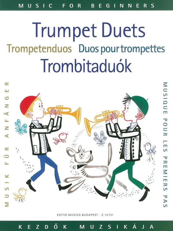 TRUMPET DUETS for beginners - Trumpetová dueta pro začátečníky Autentický