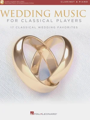 Časově Omezené WEDDING MUSIC for Classical Players + Audio Online / klarinet a klavír