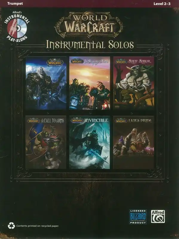 World of Warcraft - Instrumental Solos + CD / trumpeta (trubka) Cenový Hit