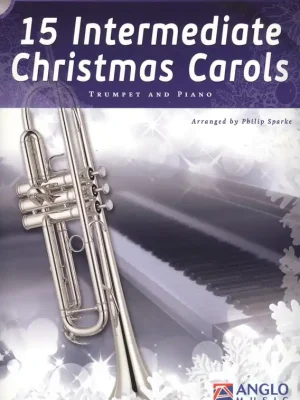 15 Intermediate Christmas Carols + CD / trumpeta a klavír Poslední Šance