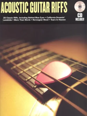 Acoustic Guitar Riffs + CD / kytara + tabulatura Cenově Výhodný