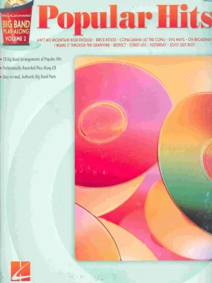 Značkový BIG BAND PLAY-ALONG 2 - POPULAR HITS + CD / basová kytara