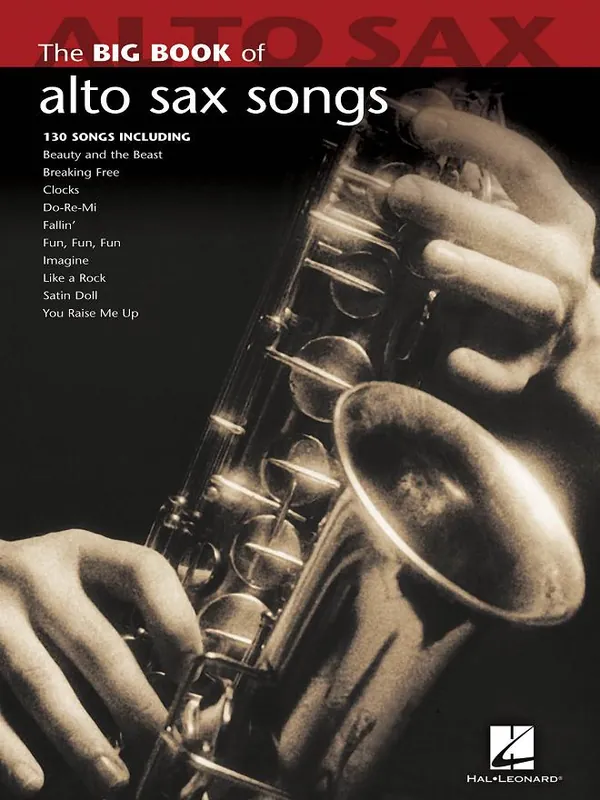 Big Book of Alto Sax Songs / altový saxofon Akce