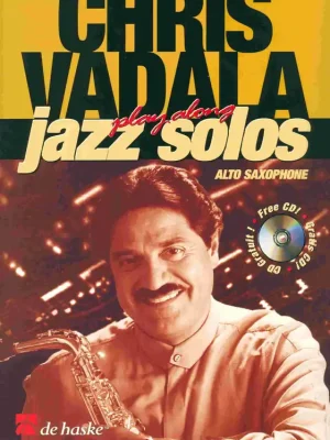 CHRIS VADALA - PLAY ALONG JAZZ SOLOS + CD / altový saxofon Výhodná Nabídka