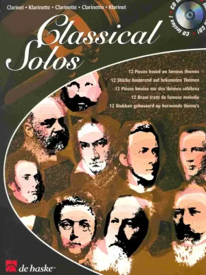 Aktuální Classical Solos + CD / klarinet