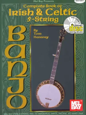 Complete Book of Irish & Celtic for 5-String Banjo + Audio Online Vysoce Kvalitní