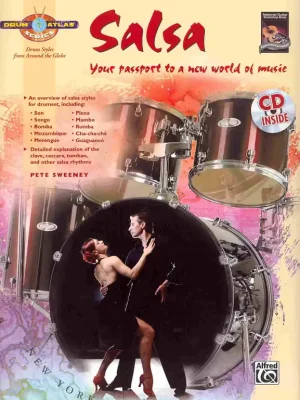 Autentický DRUM ATLAS - SALSA + CD