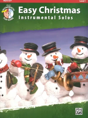 Easy Christmas Instrumental Solos (Level 1) + CD / lesní roh (f horn) Jen Po Omezenou Doba