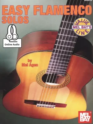EASY FLAMENCO SOLOS + Audio Online / kytara + tabulatura Ihned K Objednání