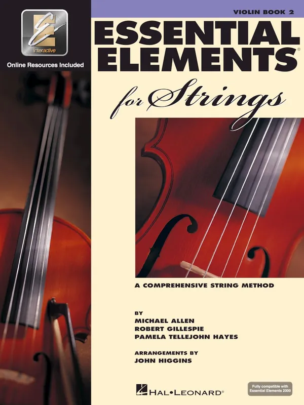 Essential Elements for Strings - A Comprehensive String Method + Online Resources (EEi) / housle - sešit 2 Speciální Cena