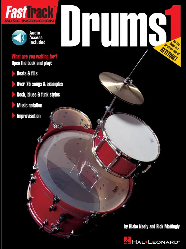 FASTTRACK - DRUMS 1 + Audio Onlinemusic instruction Ihned K Objednání