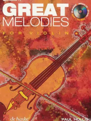 GREAT MELODIES FOR VIOLIN + CD / devět originálních melodií v rytmu populární hudby Značkový
