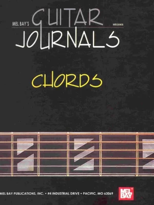 GUITAR JOURNALS - CHORDS Speciální Cena