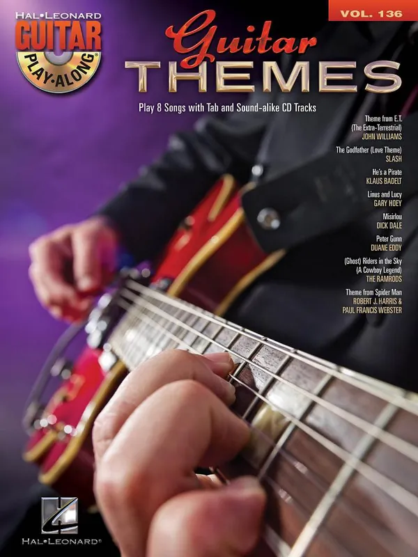Guitar Play Along 136 - GUITAR THEMES + CD / kytara + tabulatura Must-Have
