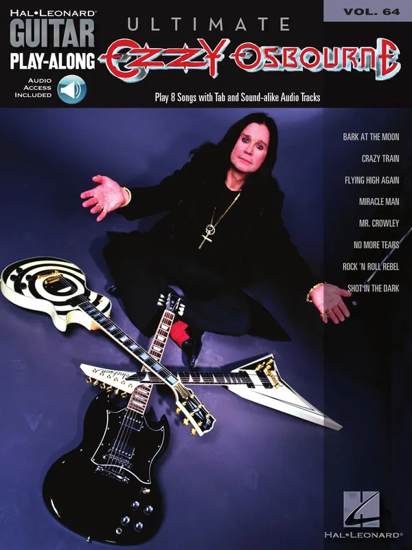 Koupit Online Guitar Play Along 64 - OZZY OSBOURNE + CD vocal/guitar & tab