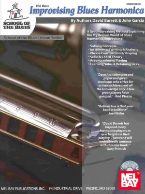Improvising Blues Harmonica + Audio Online Omezená Nabídka