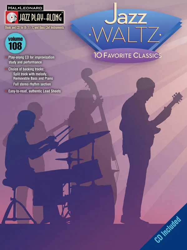 Jazz Play Along 108 - JAZZ WALTZ + CD Nejlepší Cena