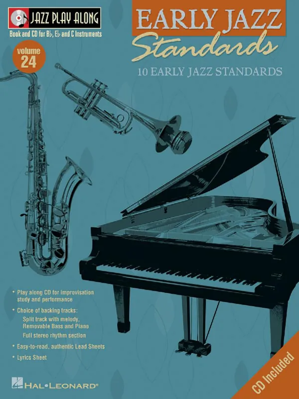 Jazz Play Along 24 - Early Jazz Standards + CD Levný