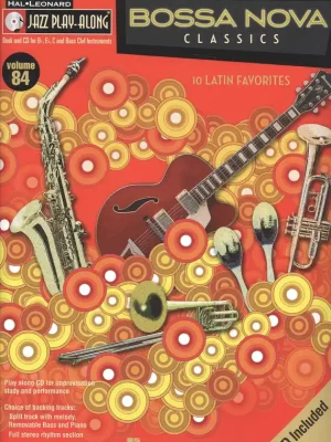 Jazz Play Along 84 - BOSSA NOVA Classics Cenová Bomba