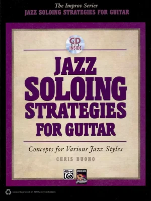 Oblíbený Jazz Soloing Strategies for Guitar + CD / kytara + tabulatura