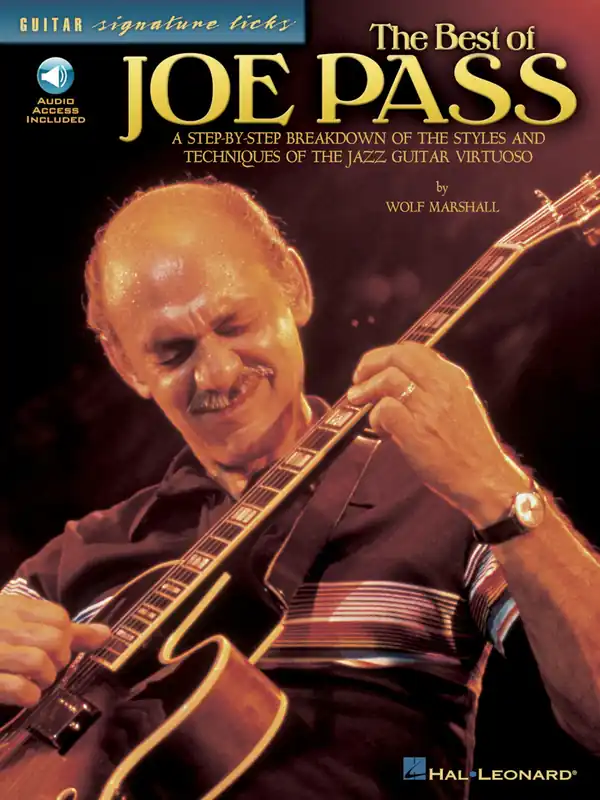 Tovární Cena JOE PASS, The Best of ... + CD / kytara + tabulatura
