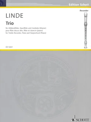 Aktuální LINDE: TRIO pro altovou zobcovou flétnu, příčnou flétnu a klavír (cembalo)