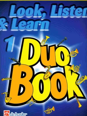 Oblíbený LOOK, LISTEN & LEARN 1 - Duo Book for Flute / příčná flétna