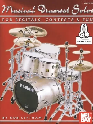 Výhodná Nabídka Musical Drumset Solos for Recitals, Contests and Fun + Audio Online