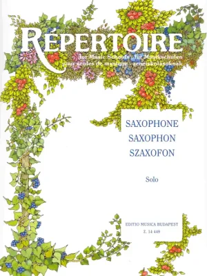 Objednat Nyní REPERTOIRE FOR MUSIC SCHOOL - skladby pro saxofon solo (bez doprovodu)