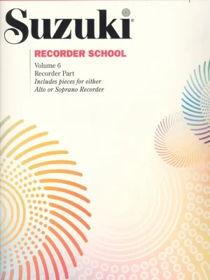Akce SUZUKI ALTO RECORDER SCHOOL 6 - altová zobcová flétna