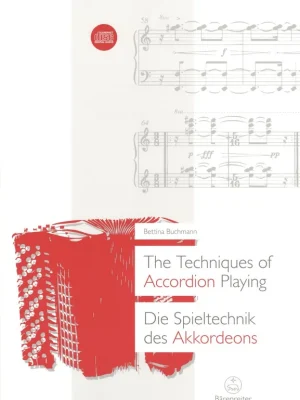 Nová Kolekce The Techniques of Accordion Playing + CD / technika hry na akordeon