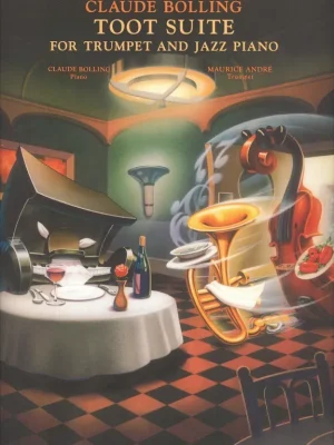 Přímo Od Výrobce TOOT SUITE for Trumpet and Jazz piano by Claude Bolling - SET (trumpeta, klavír, basa, bicí)