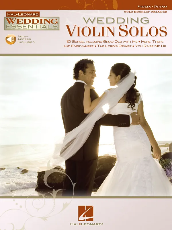 Finální Výprodej Wedding Violin Solos + Audio Online / housle a klavír