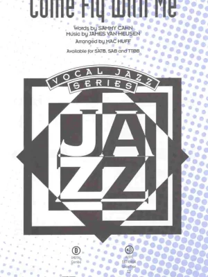 Come Fly with Me / SATB* piano/chords Sezónní Sleva