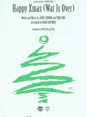 Top Prodej Happy Xmas (War Is Over) / SATB + piano/chords