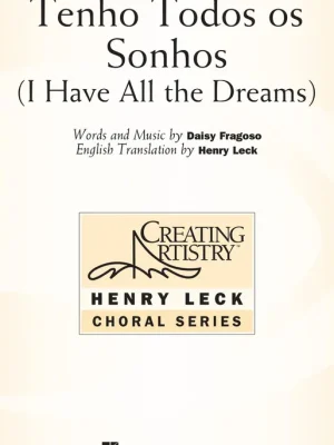 Tenho Todos os Sonhos (I Have All the Dreams) / 2-PART* + klavír Časově Omezené
