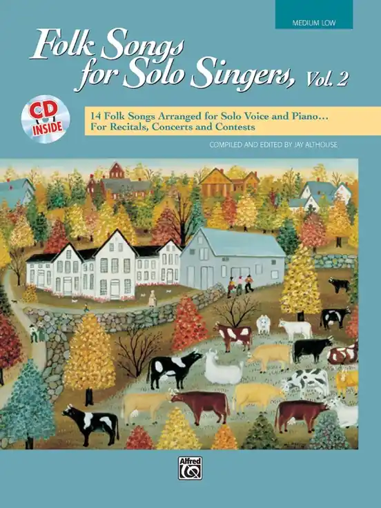 Folk Songs for Solo Singers 2 (medium low) + CD / zpěv a klavír Objednat Nyní