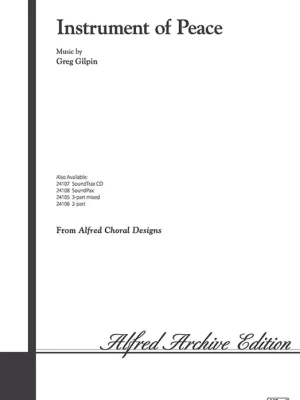 INSTRUMENT OF PEACE / SATB* Značkový