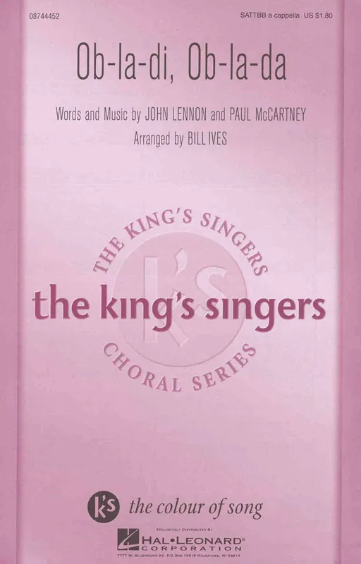 Poslední Šance OB-LA-DI, OB-LA-DA / SATTBB* a cappella