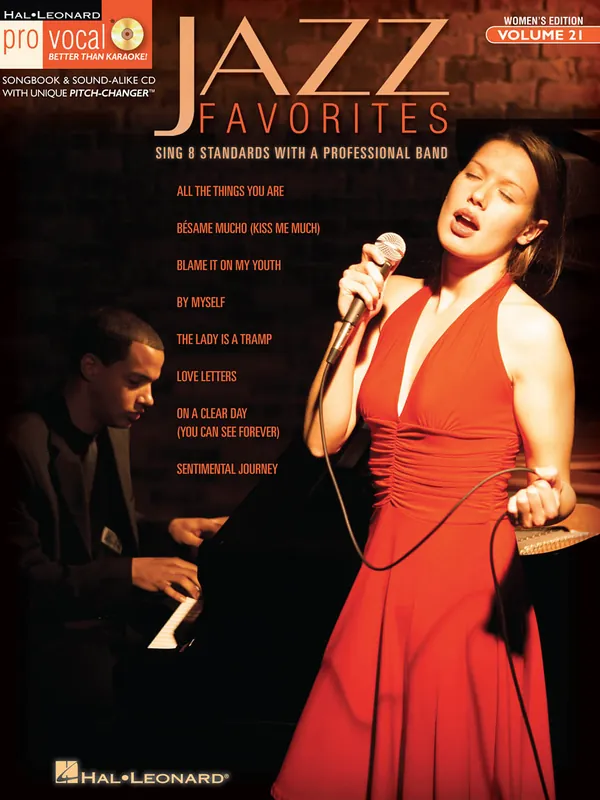 Objednat Nyní PRO VOCAL 21 - JAZZ FAVORITE + CD women's edition