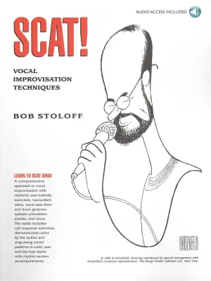 Scat! Vocal Improvisation Techniques by Bob Stoloff + Audio Online Akční Cena
