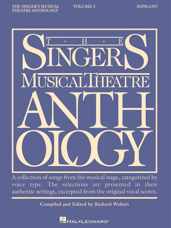 The Singer's Musical Theatre Anthology 3 - soprano Nakupujte Hned