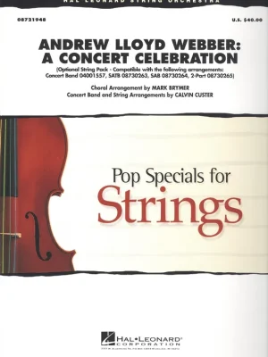 Cenový Hit Andrew Lloyd Webber: A Concert Celebration - string orchestra / partitura + party