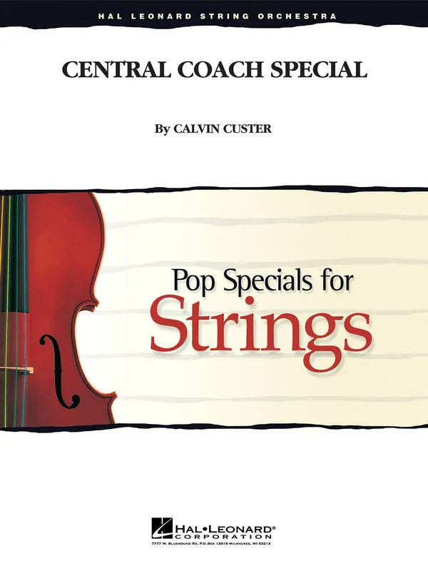Central Coach Special - Pop Specials for Strings / partitura + party Top Prodej