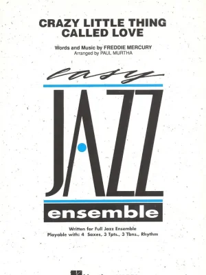 Crazy Little Thing Called Love - Easy Jazz Ensemble + audio online / partitura + party Aktuální